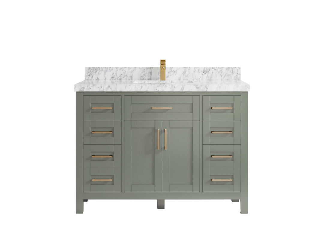 Cambridge 48 in. W x 22 in. D Single Sink Bathroom Vanity - Willow Bath and Vanity