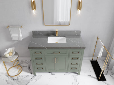 Cambridge 48 in. W x 22 in. D Single Sink Bathroom Vanity - Willow Bath and Vanity