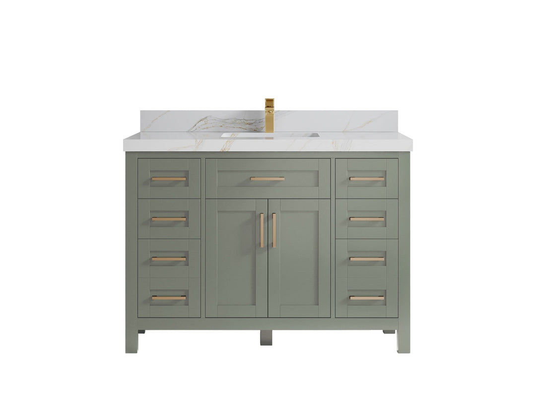 Cambridge 48 in. W x 22 in. D Single Sink Bathroom Vanity - Willow Bath and Vanity