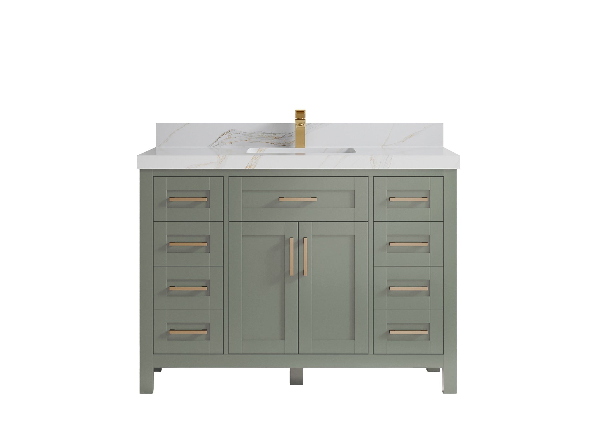 Cambridge 48 in. W x 22 in. D Single Sink Bathroom Vanity - Willow Bath and Vanity