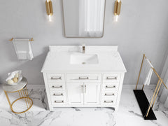 Cambridge 48 in. W x 22 in. D Single Sink Bathroom Vanity - photo 29