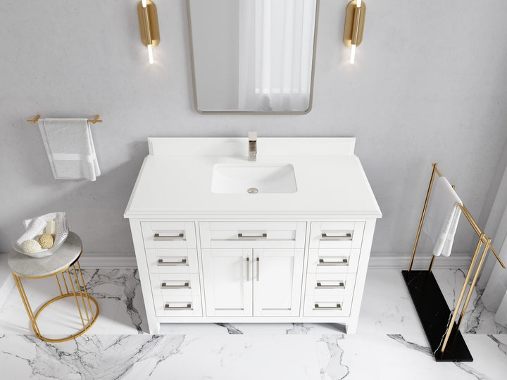 Cambridge 48 in. W x 22 in. D Single Sink Bathroom Vanity - photo 36