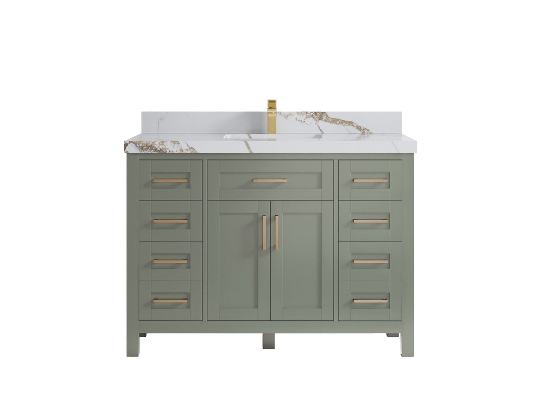 Cambridge 48 in. W x 22 in. D Single Sink Bathroom Vanity - Willow Bath and Vanity