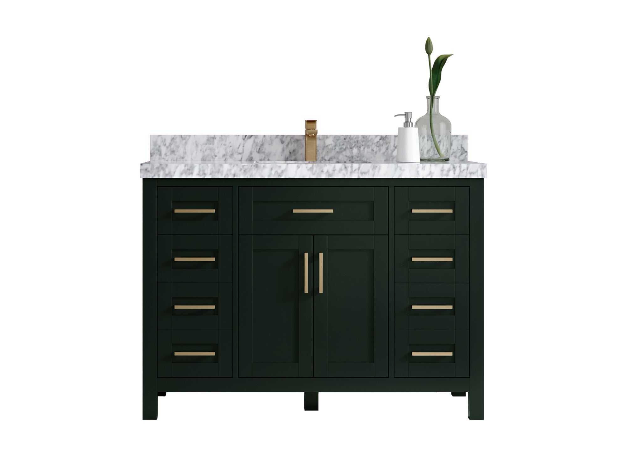 Cambridge 48 in. W x 22 in. D Single Sink Bathroom Vanity - Willow Bath and Vanity