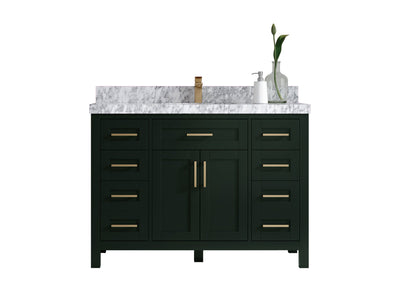 Cambridge 48 in. W x 22 in. D Single Sink Bathroom Vanity - Willow Bath and Vanity