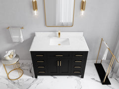 Cambridge 48 in. W x 22 in. D Single Sink Bathroom Vanity - photo 29