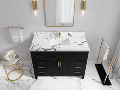 Cambridge 48 in. W x 22 in. D Single Sink Bathroom Vanity - photo 43