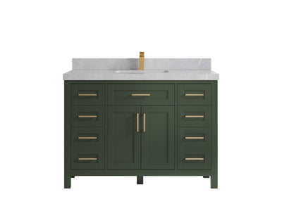 Cambridge 48 in. W x 22 in. D Single Sink Bathroom Vanity - Willow Bath and Vanity
