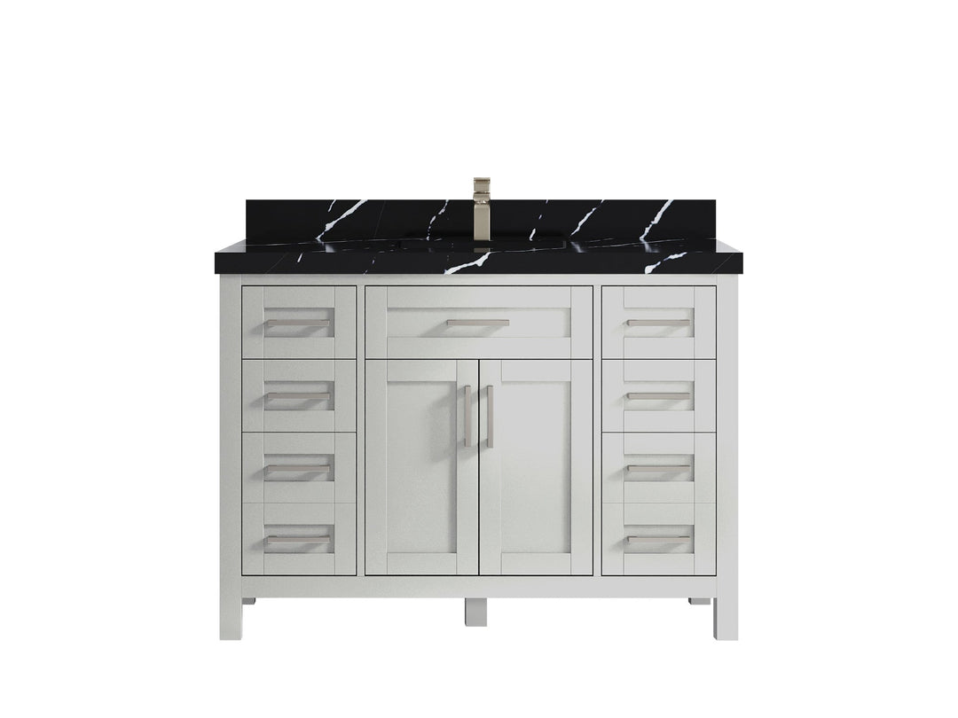 Cambridge 48 in. W x 22 in. D Single Sink Bathroom Vanity - Willow Bath and Vanity