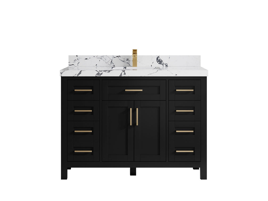 Cambridge 48 in. W x 22 in. D Single Sink Bathroom Vanity - Willow Bath and Vanity