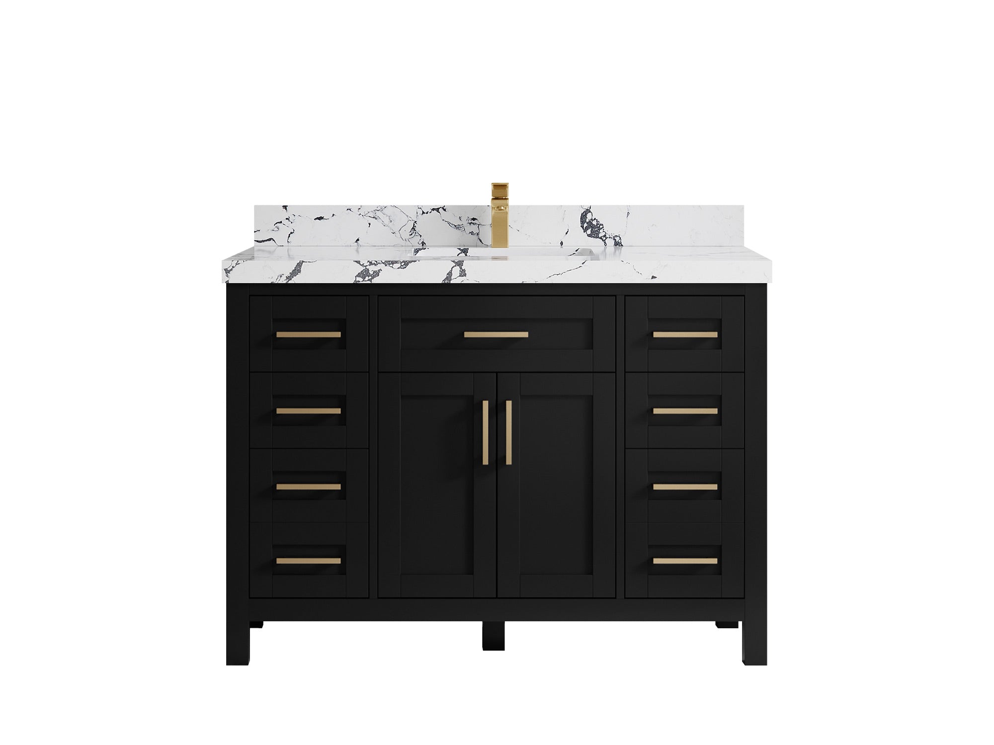 Cambridge 48 in. W x 22 in. D Single Sink Bathroom Vanity - Willow Bath and Vanity