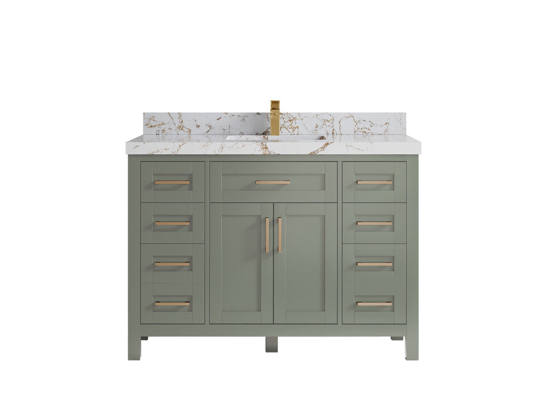 Cambridge 48 in. W x 22 in. D Single Sink Bathroom Vanity - Willow Bath and Vanity