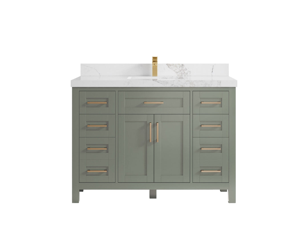 Cambridge 48 in. W x 22 in. D Single Sink Bathroom Vanity - Willow Bath and Vanity