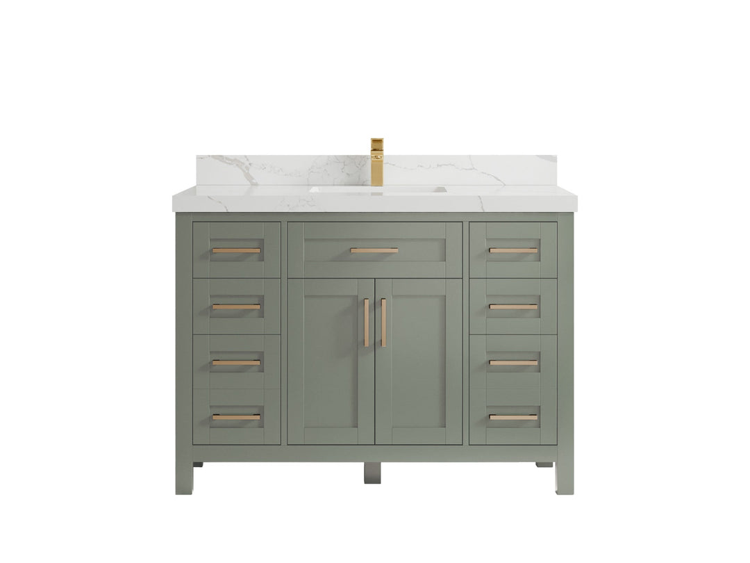 Cambridge 48 in. W x 22 in. D Single Sink Bathroom Vanity - Willow Bath and Vanity
