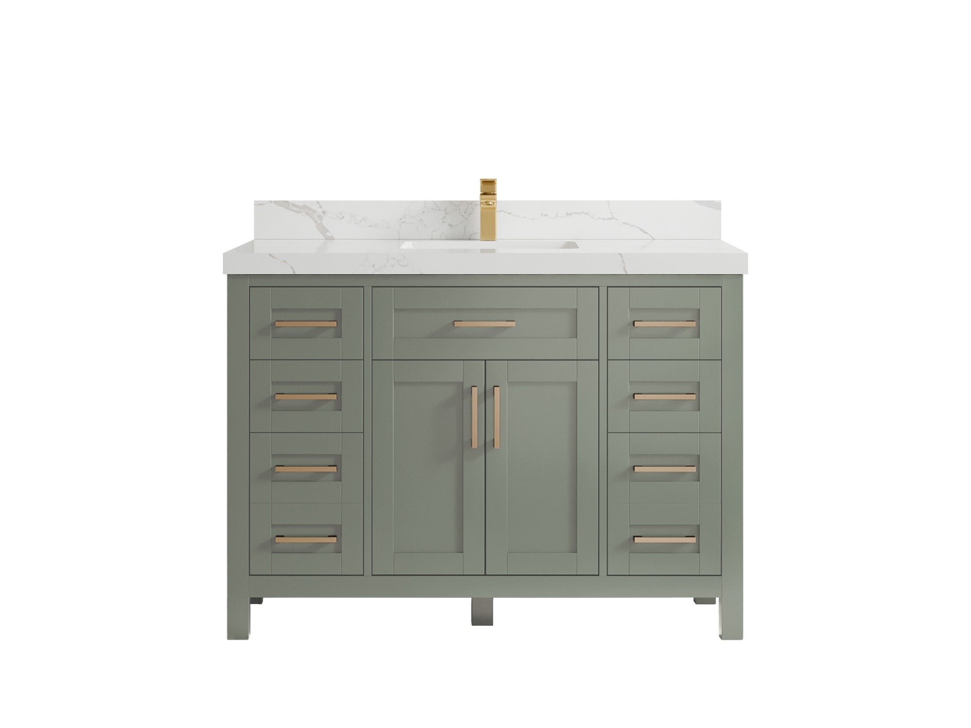 Cambridge 48 in. W x 22 in. D Single Sink Bathroom Vanity - Willow Bath and Vanity
