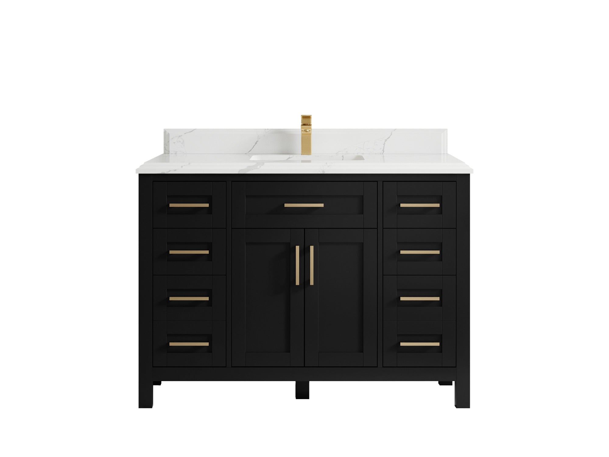 Cambridge 48 in. W x 22 in. D Single Sink Bathroom Vanity - Willow Bath and Vanity