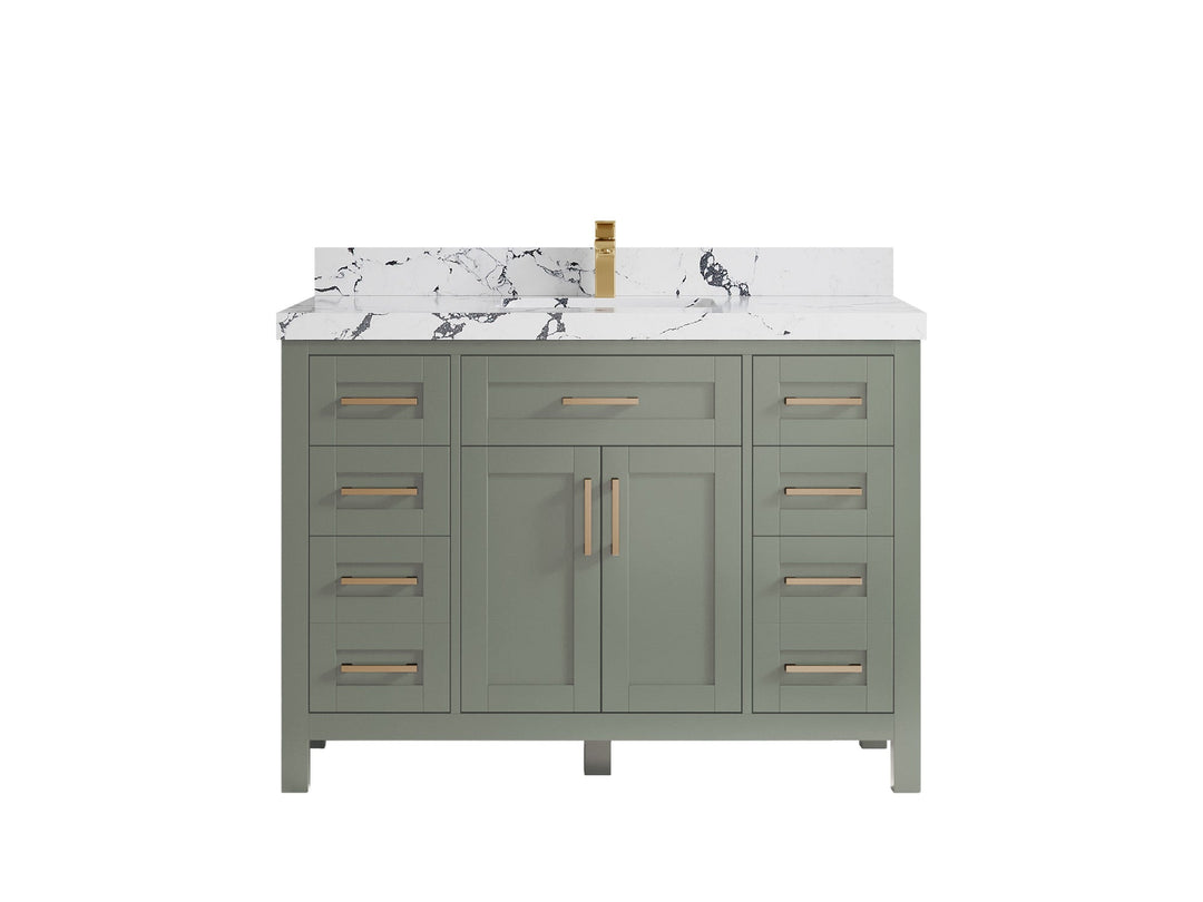 Cambridge 48 in. W x 22 in. D Single Sink Bathroom Vanity - Willow Bath and Vanity