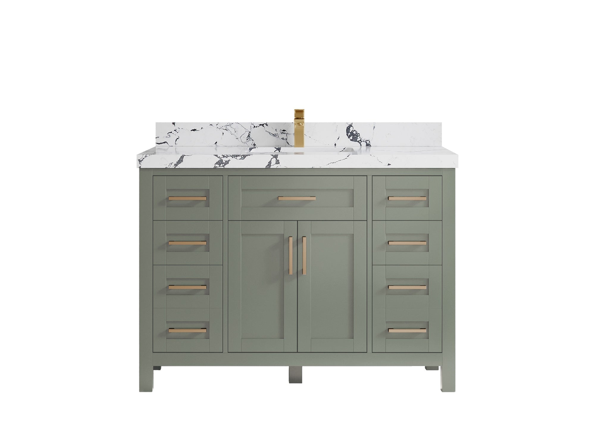 Cambridge 48 in. W x 22 in. D Single Sink Bathroom Vanity - Willow Bath and Vanity