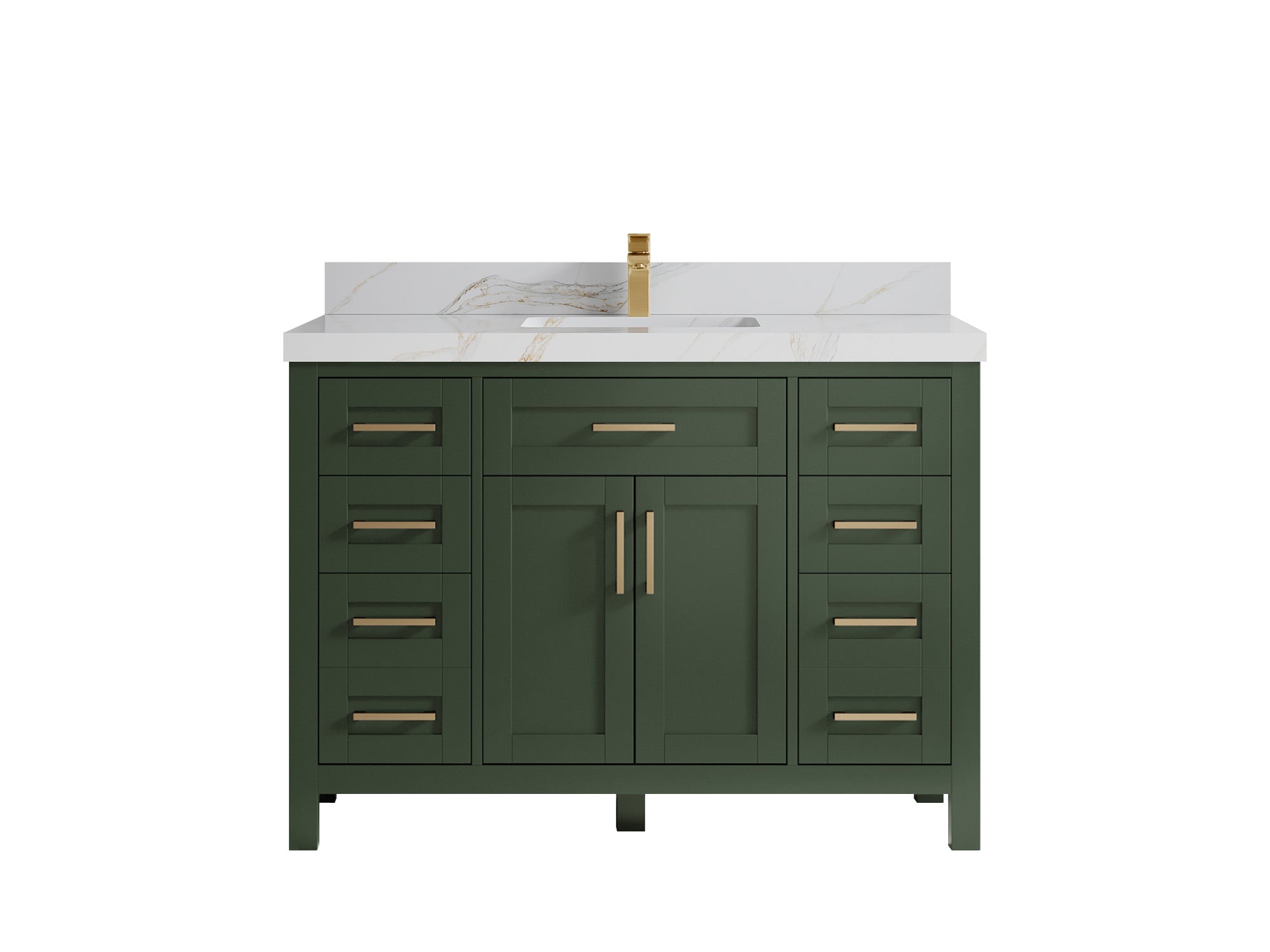 Cambridge 48 in. W x 22 in. D Single Sink Bathroom Vanity - Willow Bath and Vanity