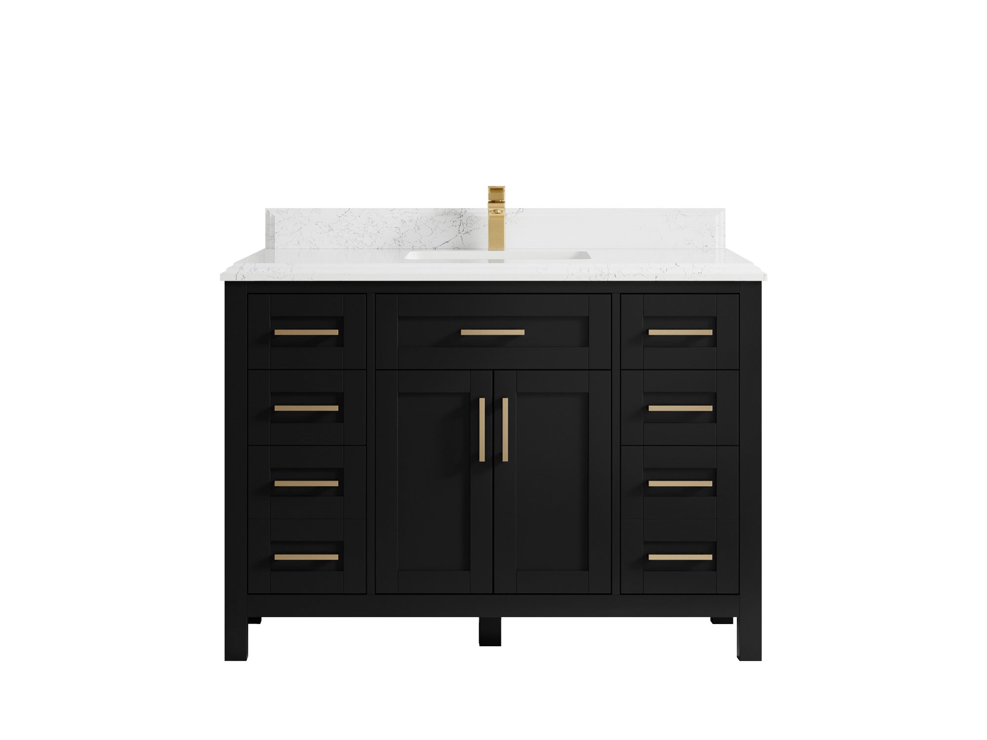 Cambridge 48 in. W x 22 in. D Single Sink Bathroom Vanity - Willow Bath and Vanity