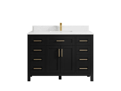Cambridge 48 in. W x 22 in. D Single Sink Bathroom Vanity - Willow Bath and Vanity