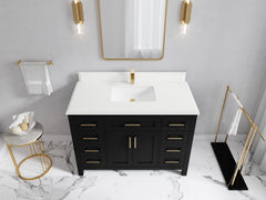 Cambridge 48 in. W x 22 in. D Single Sink Bathroom Vanity - photo 31