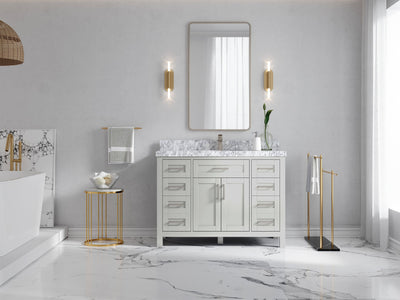 Cambridge 48 in. W x 22 in. D Single Sink Bathroom Vanity - Willow Bath and Vanity