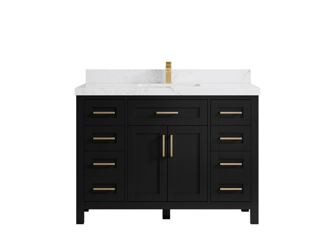 Cambridge 48 in. W x 22 in. D Single Sink Bathroom Vanity - Willow Bath and Vanity