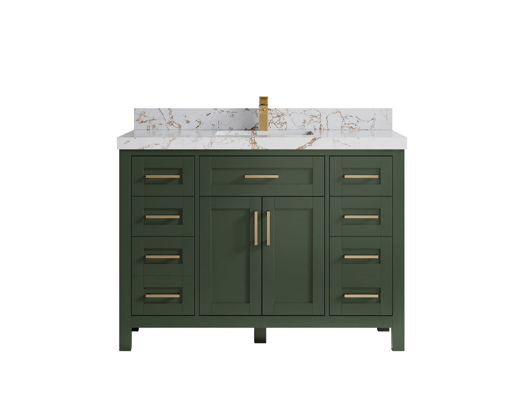 Cambridge 48 in. W x 22 in. D Single Sink Bathroom Vanity - Willow Bath and Vanity