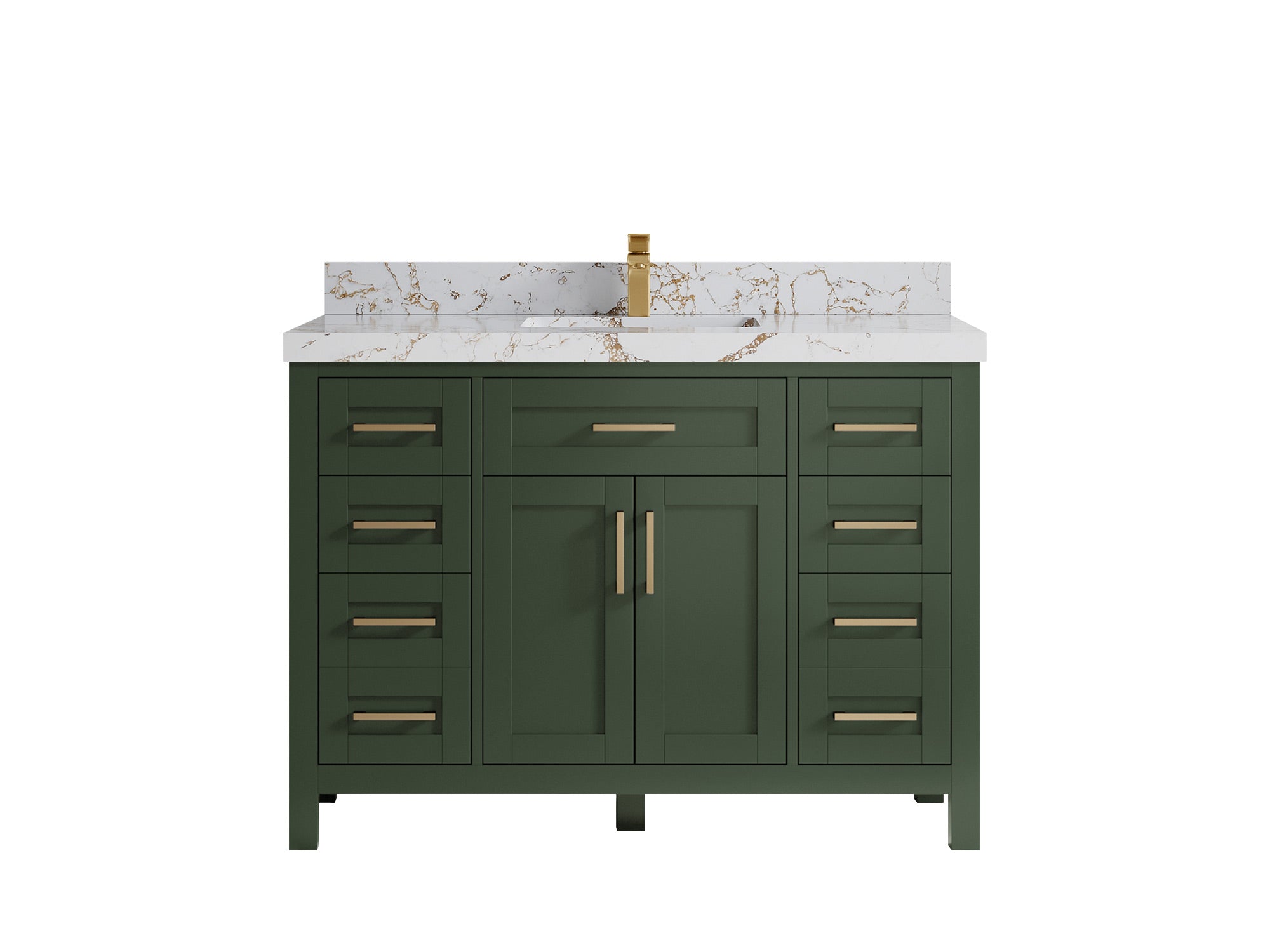 Cambridge 48 in. W x 22 in. D Single Sink Bathroom Vanity - Willow Bath and Vanity