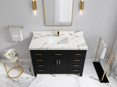 Cambridge 48 in. W x 22 in. D Single Sink Bathroom Vanity - photo 39