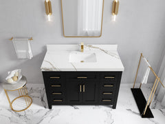 Cambridge 48 in. W x 22 in. D Single Sink Bathroom Vanity - photo 13