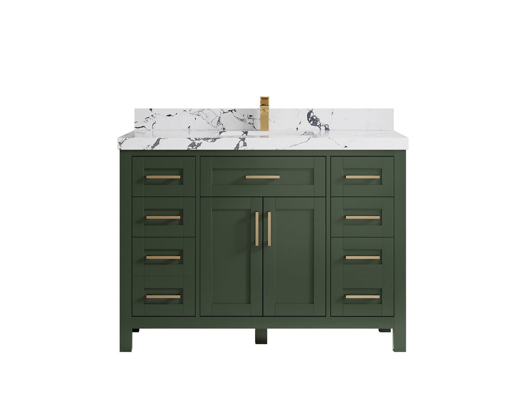 Cambridge 48 in. W x 22 in. D Single Sink Bathroom Vanity - Willow Bath and Vanity