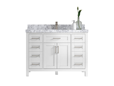Cambridge 48 in. W x 22 in. D Single Sink Bathroom Vanity - Willow Bath and Vanity