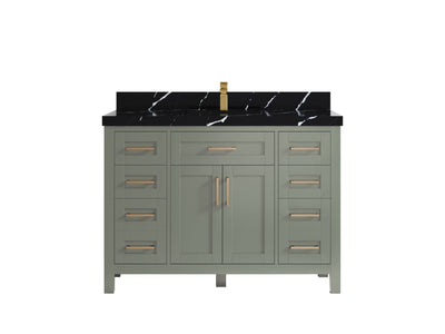 Cambridge 48 in. W x 22 in. D Single Sink Bathroom Vanity - Willow Bath and Vanity