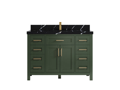 Cambridge 48 in. W x 22 in. D Single Sink Bathroom Vanity - Willow Bath and Vanity