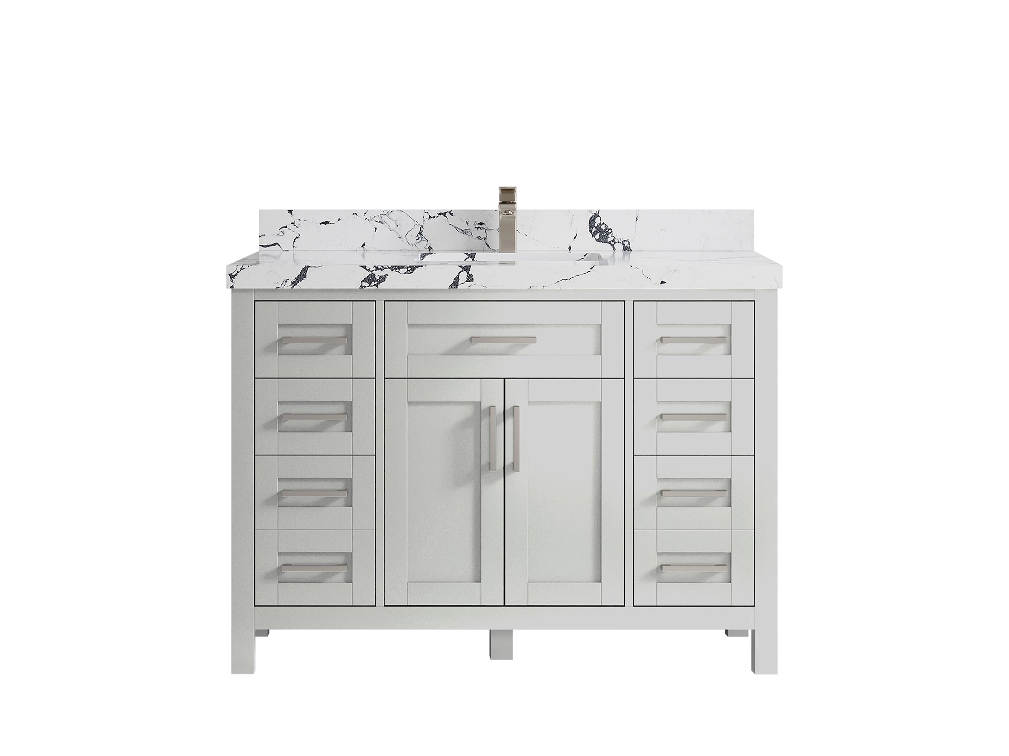 Cambridge 48 in. W x 22 in. D Single Sink Bathroom Vanity - Willow Bath and Vanity