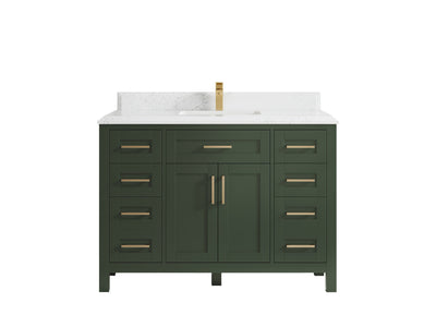 Cambridge 48 in. W x 22 in. D Single Sink Bathroom Vanity - Willow Bath and Vanity