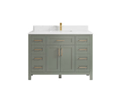 Cambridge 48 in. W x 22 in. D Single Sink Bathroom Vanity - photo 25
