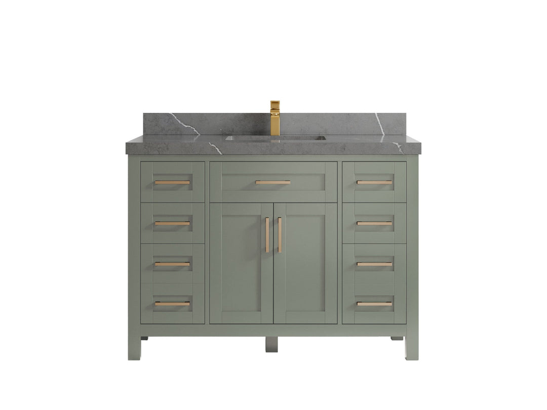 Cambridge 48 in. W x 22 in. D Single Sink Bathroom Vanity - Willow Bath and Vanity