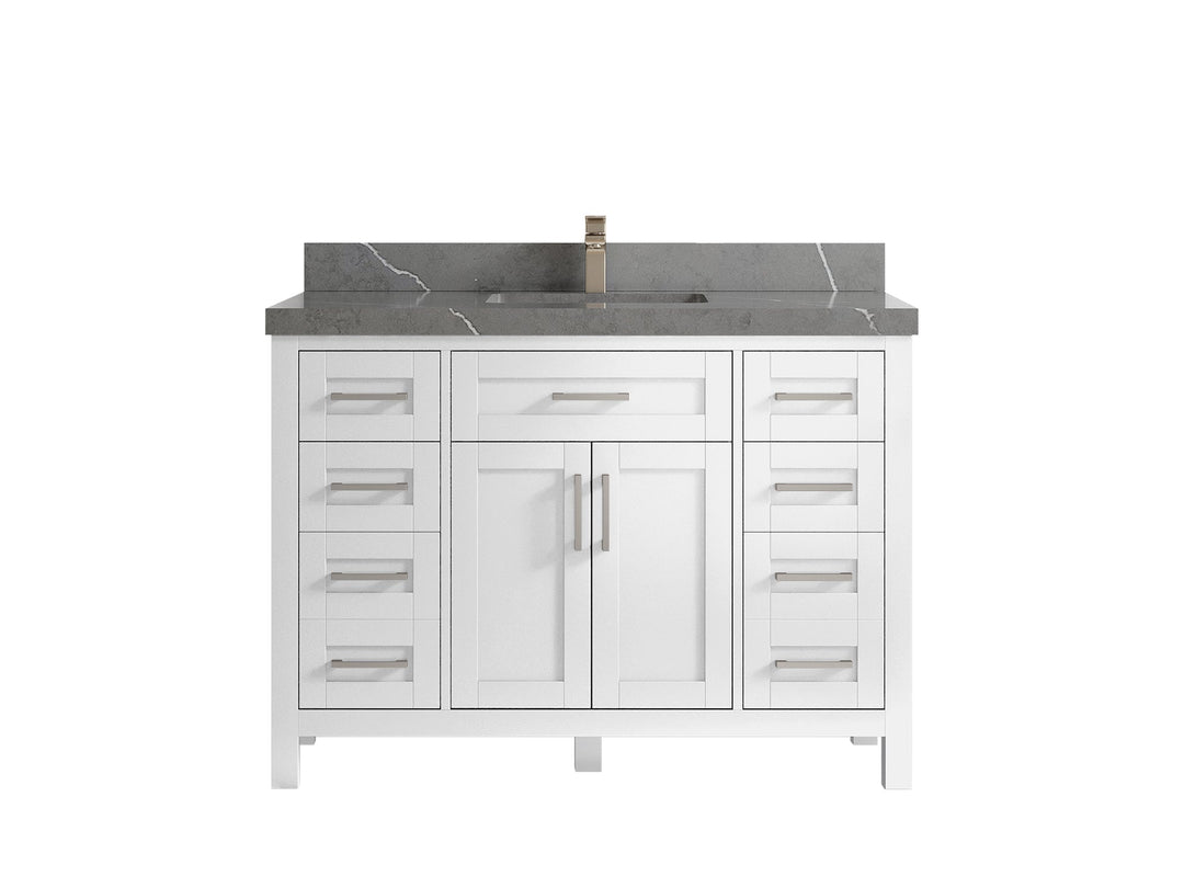 Cambridge 48 in. W x 22 in. D Single Sink Bathroom Vanity - Willow Bath and Vanity