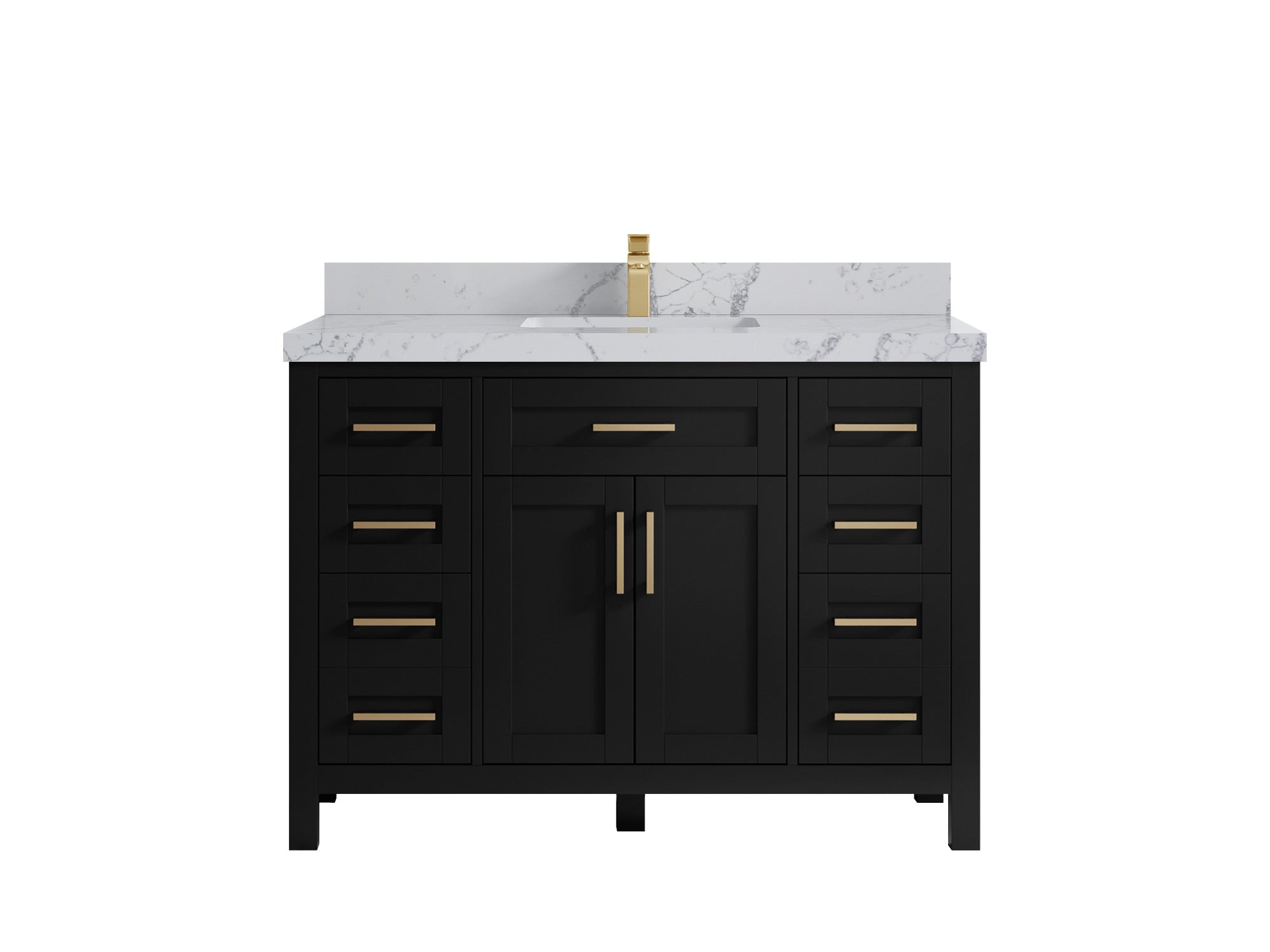 Cambridge 48 in. W x 22 in. D Single Sink Bathroom Vanity - Willow Bath and Vanity