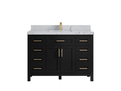 Cambridge 48 in. W x 22 in. D Single Sink Bathroom Vanity - Willow Bath and Vanity
