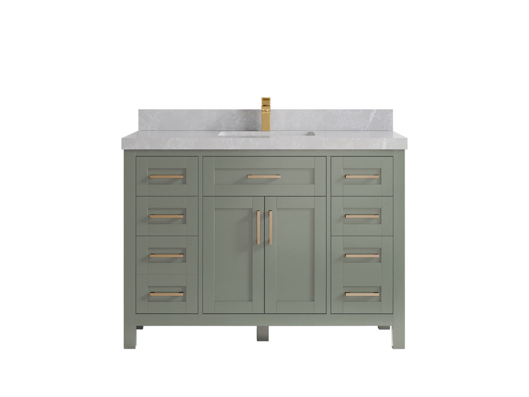 Cambridge 48 in. W x 22 in. D Single Sink Bathroom Vanity - Willow Bath and Vanity
