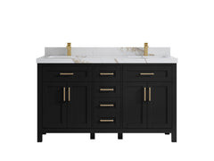 Cambridge 60 in. W x 22 in. D Double Sink Bathroom Vanity - photo 14