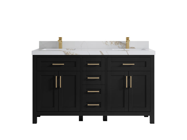 Cambridge 60 in. W x 22 in. D Double Sink Bathroom Vanity - photo 19