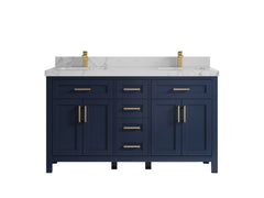 Cambridge 60 in. W x 22 in. D Double Sink Bathroom Vanity - photo 38