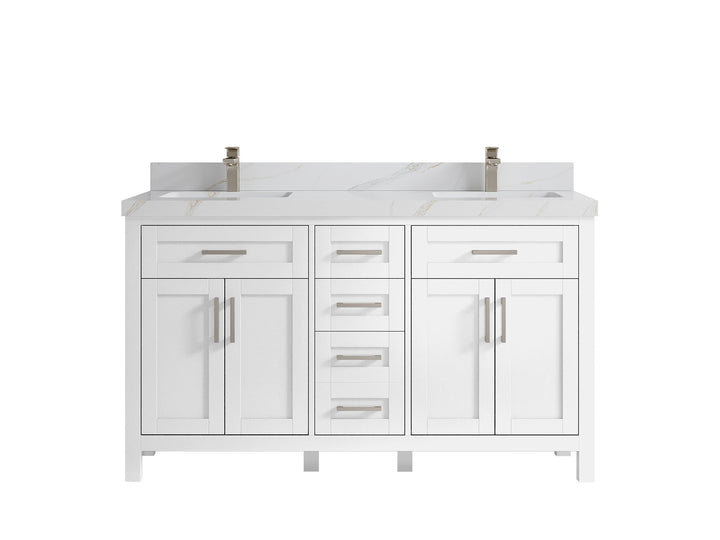 Cambridge 60 in. W x 22 in. D Double Sink Bathroom Vanity - photo 27