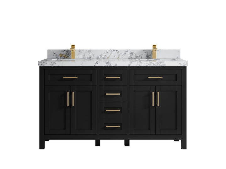 Cambridge 60 in. W x 22 in. D Double Sink Bathroom Vanity - photo 25