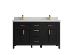 Cambridge 60 in. W x 22 in. D Double Sink Bathroom Vanity - photo 26